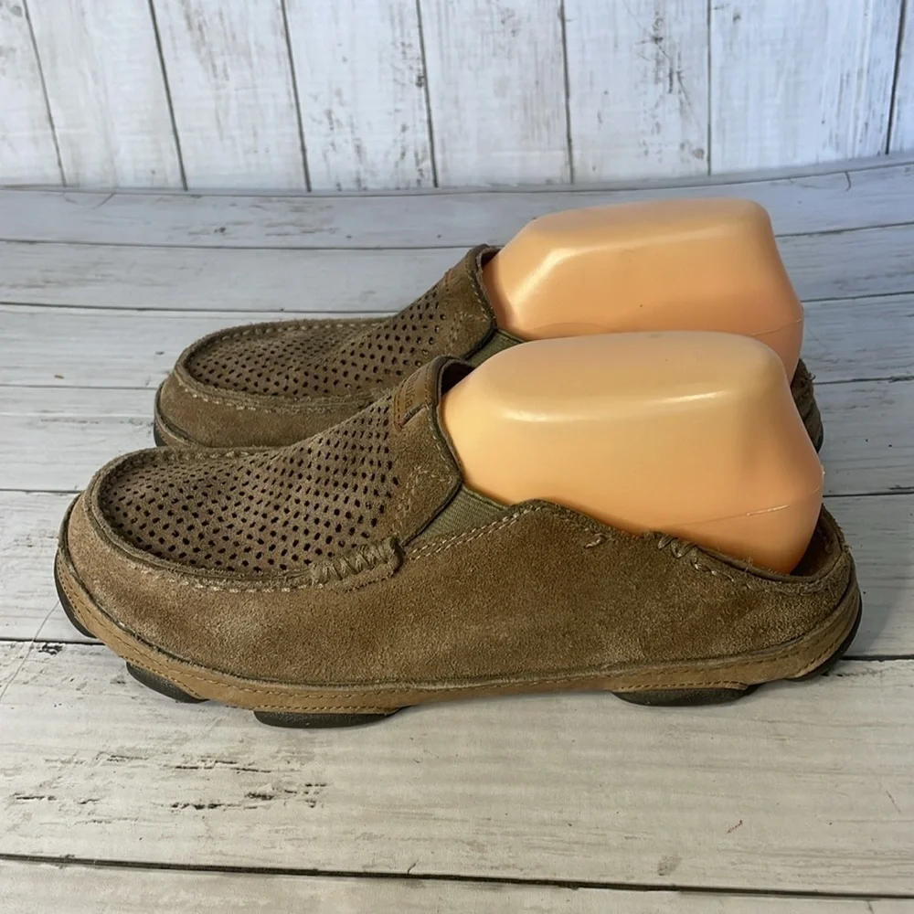 Unisex Olukai Moloa Kohana Drop-in Heel Loafer